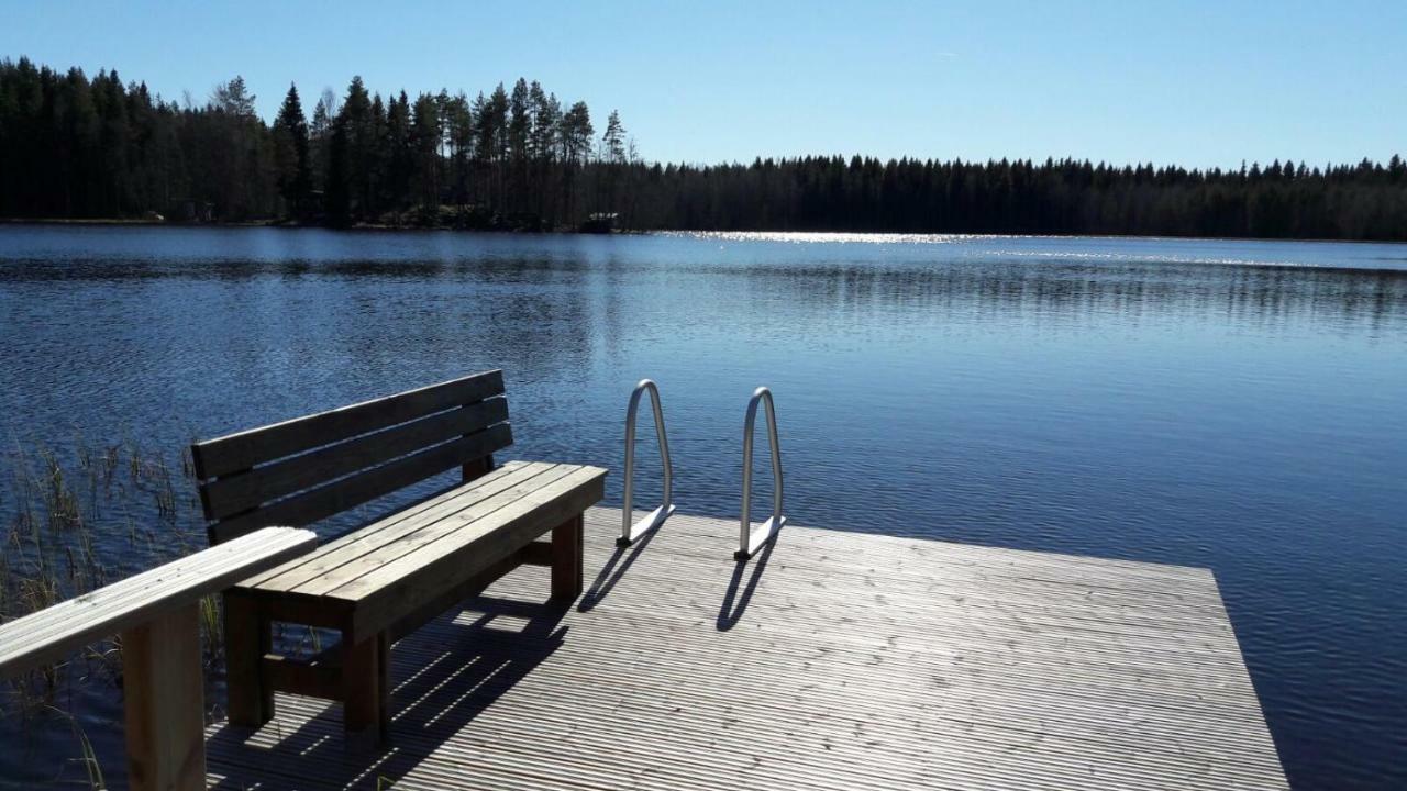 Private Lakeside Holiday Property In Nature Kankaanpää Exterior foto