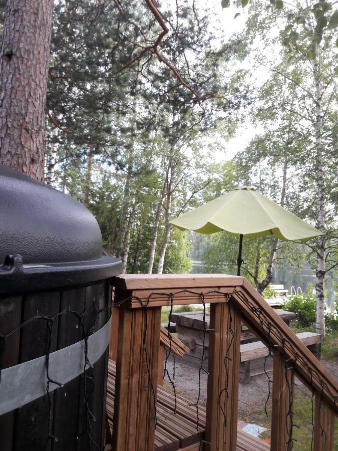 Private Lakeside Holiday Property In Nature Kankaanpää Exterior foto
